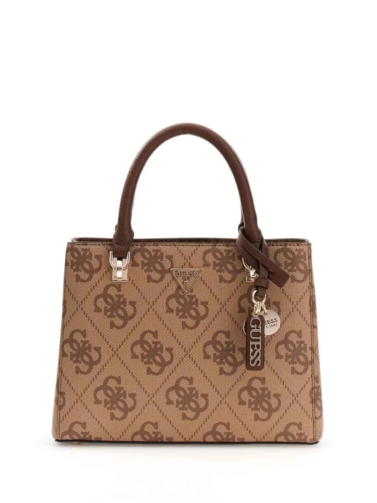 BORSA A MANO DONNA - GUESS MARRONE - HWSO96 72050