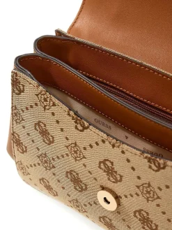 BORSA A MANO DONNA - GUESS MARRONE - HWJP99 02200
