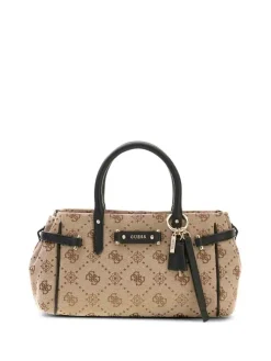 BORSA A MANO DONNA - GUESS MARRONE-NERO - HWJP22 31050