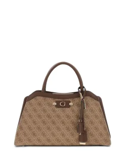 BORSA A MANO DONNA - GUESS MARRONE - HWSG97 49060