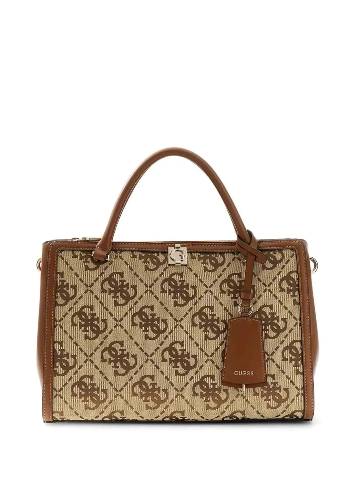 BORSA A MANO DONNA - GUESS MARRONE - HWJG97 55070