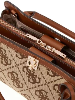 BORSA A MANO DONNA - GUESS MARRONE - HWJG97 55060