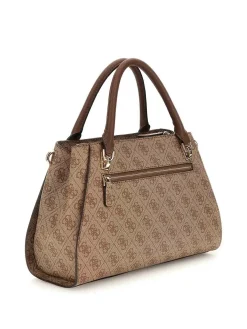 BORSA A MANO DONNA - GUESS MARRONE - HWBG96 72070