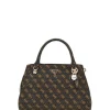 BORSA A MANO DONNA - GUESS MARRONE - HWQG96 72070