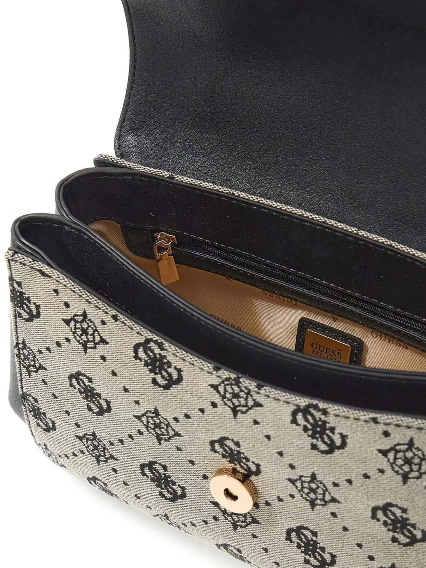 BORSA A MANO DONNA - GUESS NERO - HWJP99 02200
