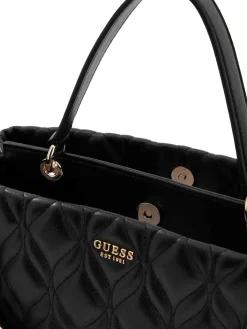BORSA A MANO DONNA - GUESS NERO - HWQG97 33050