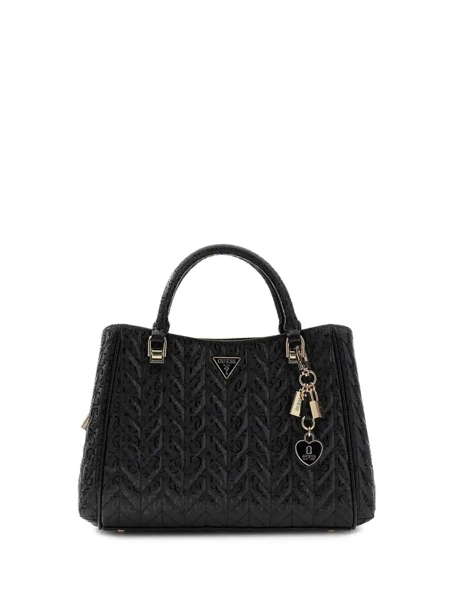 BORSA A MANO DONNA - GUESS NERO - HWGG97 41060
