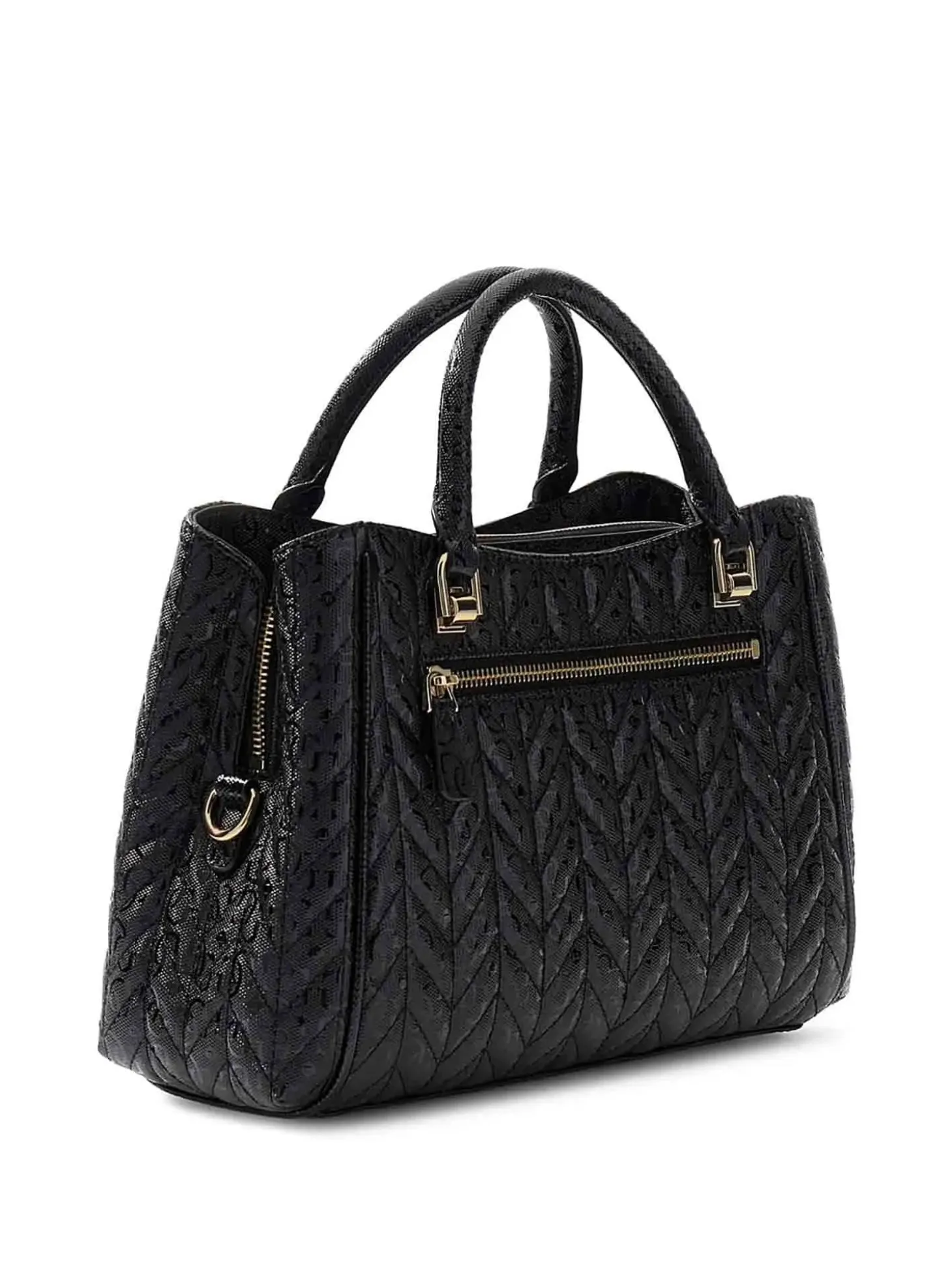 BORSA A MANO DONNA - GUESS NERO - HWGG97 41060