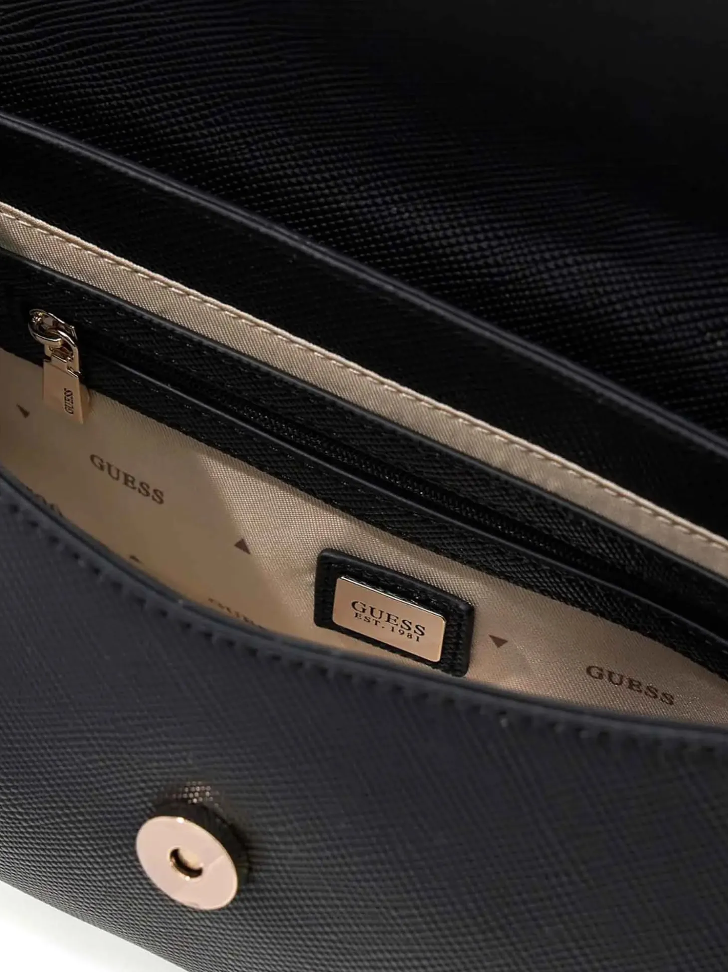 BORSA A MANO DONNA - GUESS NERO - HWZG99 19200