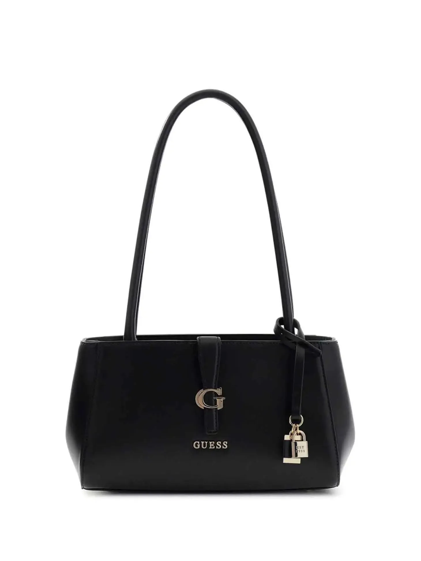 BORSA A MANO DONNA - GUESS NERO - HWVG98 96080