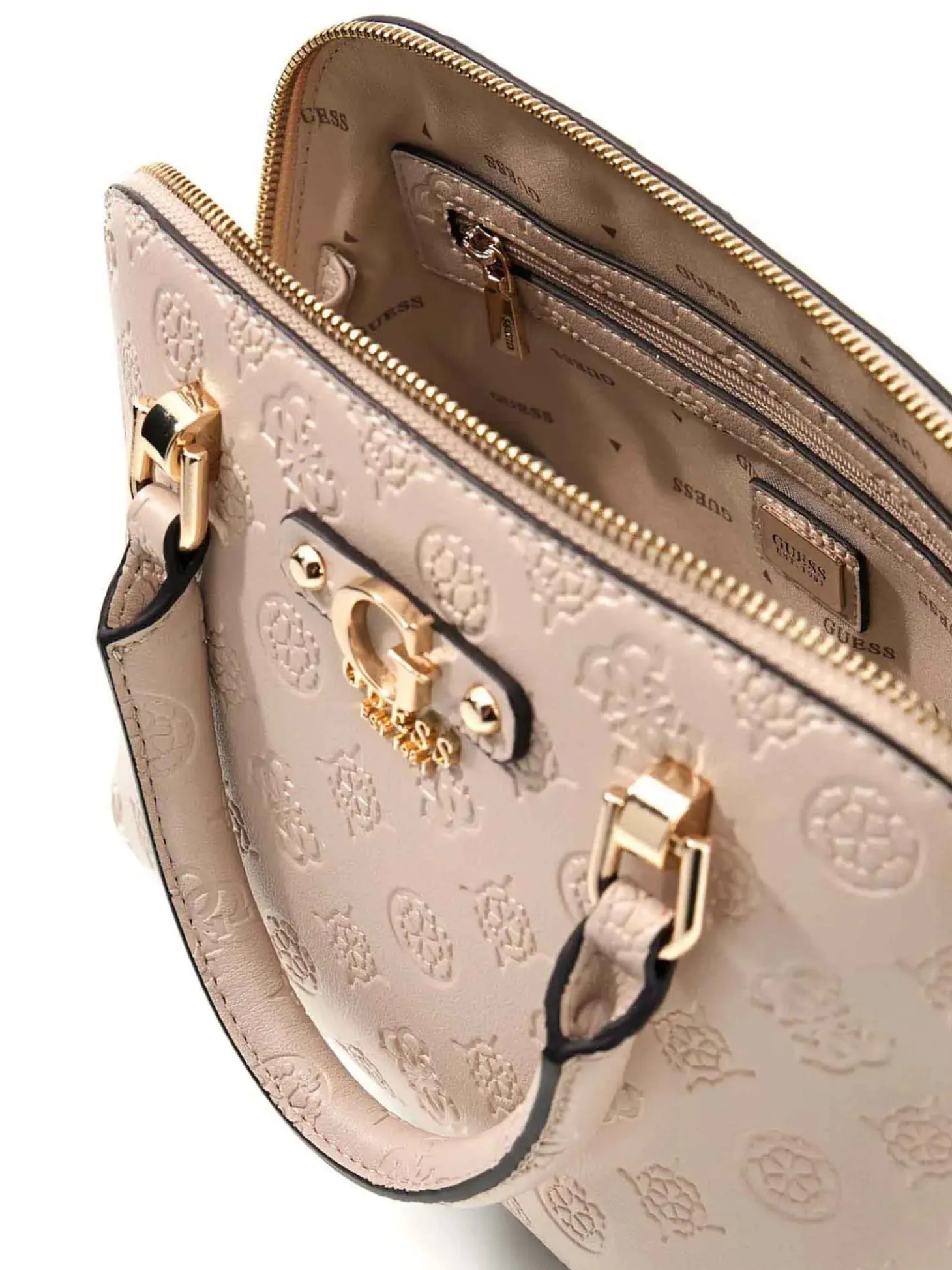 BORSA A MANO DONNA - GUESS TAUPE - HWPD76 02050