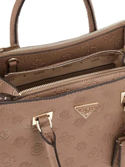 BORSA A MANO DONNA - GUESS TAUPE - HWPD98 88070