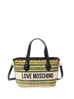 BORSA A MANO DONNA - LOVE MOSCHINO NERO - JC4349PP0OKN3