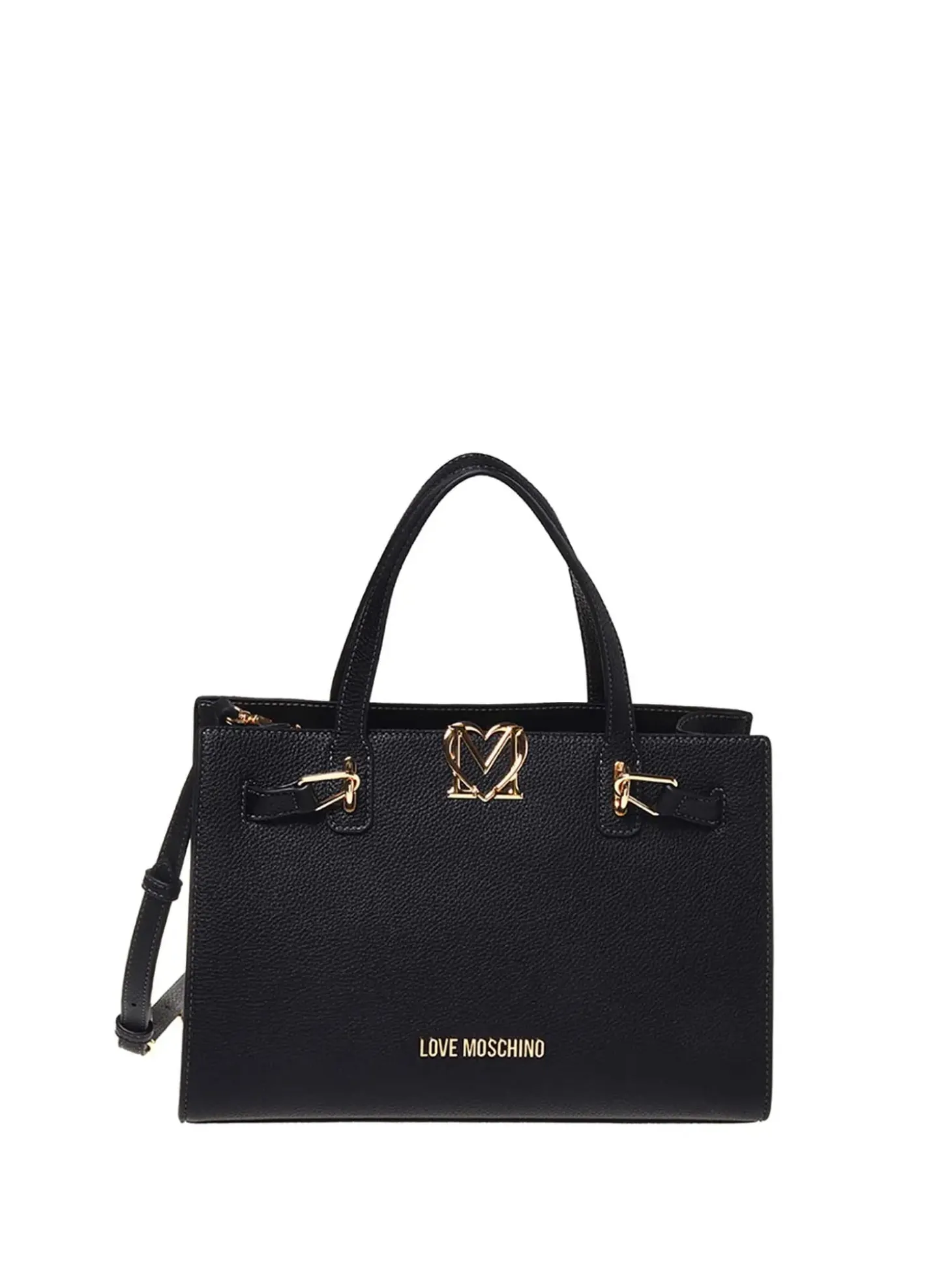 BORSA A MANO DONNA - LOVE MOSCHINO NERO - JC4126PP1OLM0