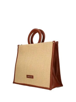 BORSA A MANO DONNA - LOVE TO LOVE MARRONE - LTL-106