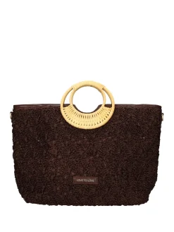 BORSA A MANO DONNA - LOVE TO LOVE MARRONE - LTL-102