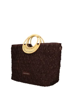 BORSA A MANO DONNA - LOVE TO LOVE MARRONE - LTL-102