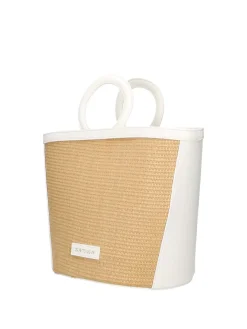 BORSA A MANO DONNA - LOVE TO LOVE BIANCO - LTL-107