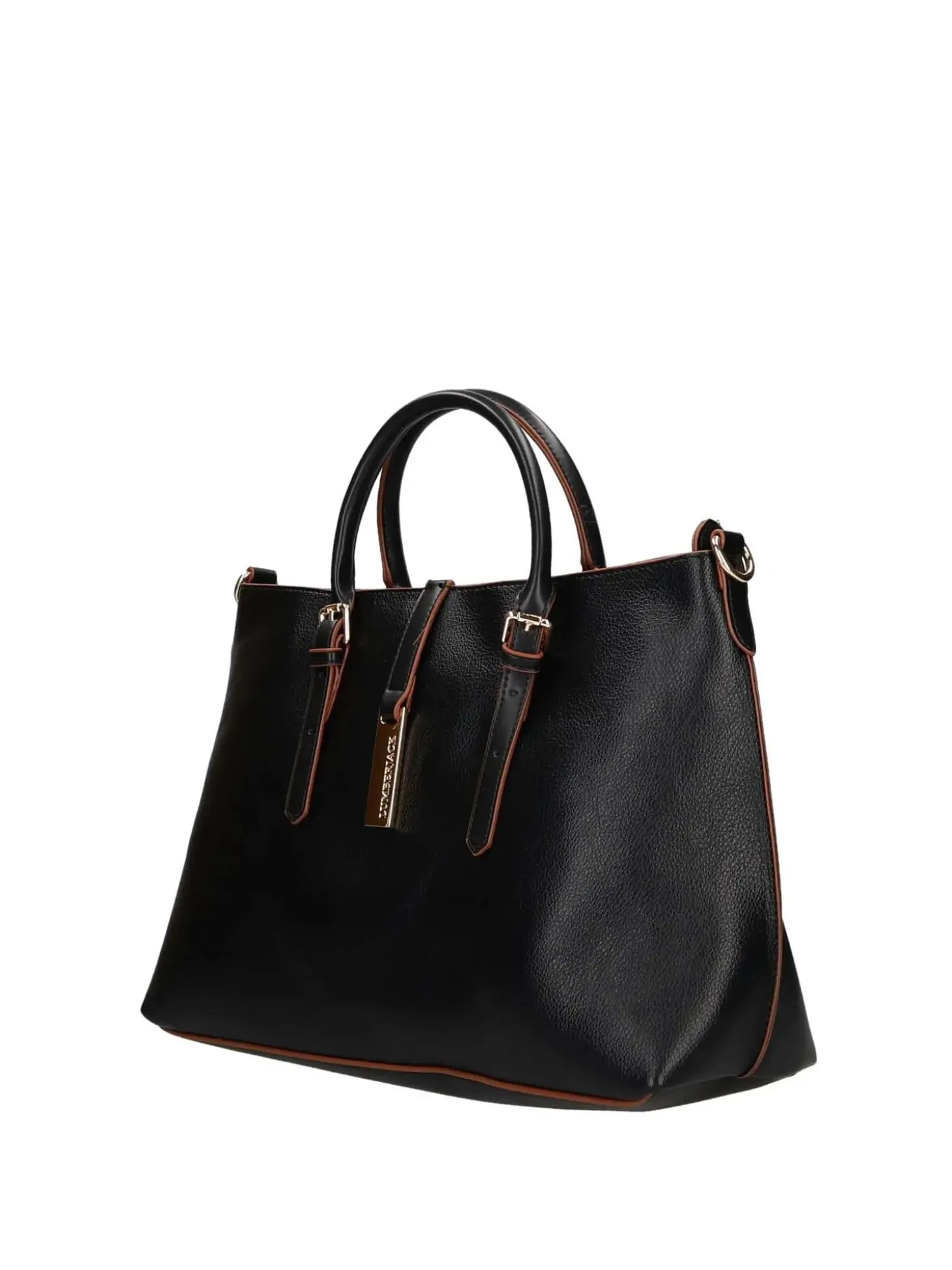 BORSA A MANO DONNA - LUMBERJACK NERO - LKP05WBA0202