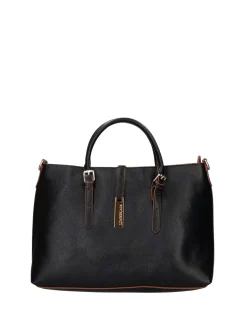 BORSA A MANO DONNA - LUMBERJACK NERO - LKP05WBA0202