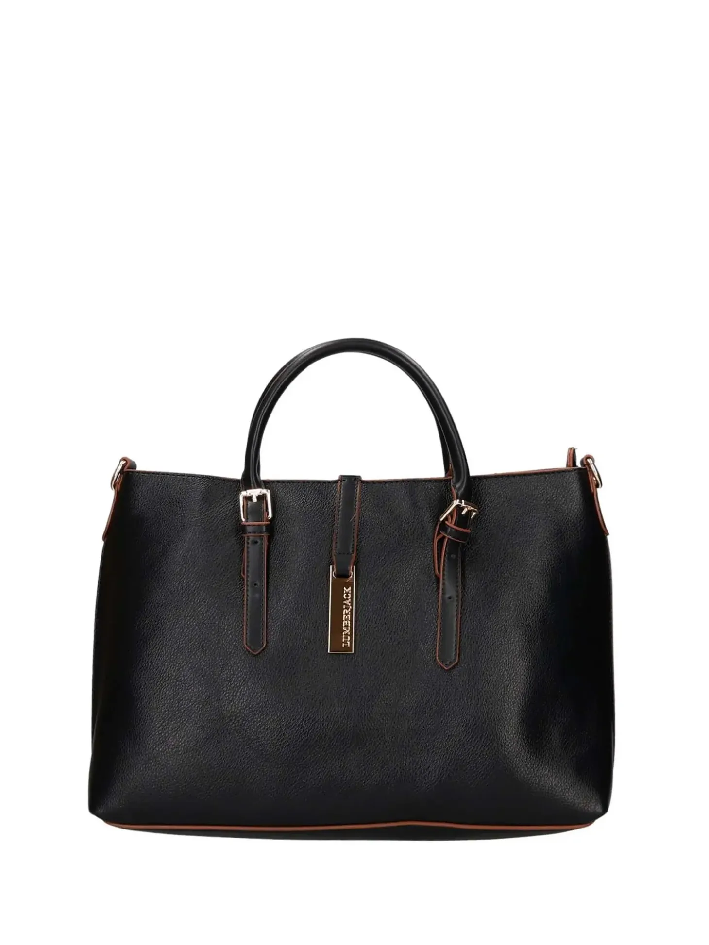 BORSA A MANO DONNA - LUMBERJACK NERO - LKP05WBA0202