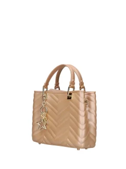 BORSA A MANO DONNA - MARC ELLIS CAFFE-ORO - KRISSY WAVE M.