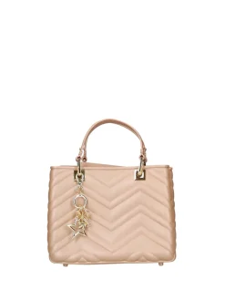 BORSA A MANO DONNA - MARC ELLIS CAFFE-ORO - KRISSY WAVE M.