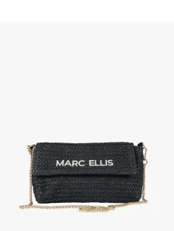 BORSA A MANO DONNA - MARC ELLIS NERO - BUBY ANTIGUA P.
