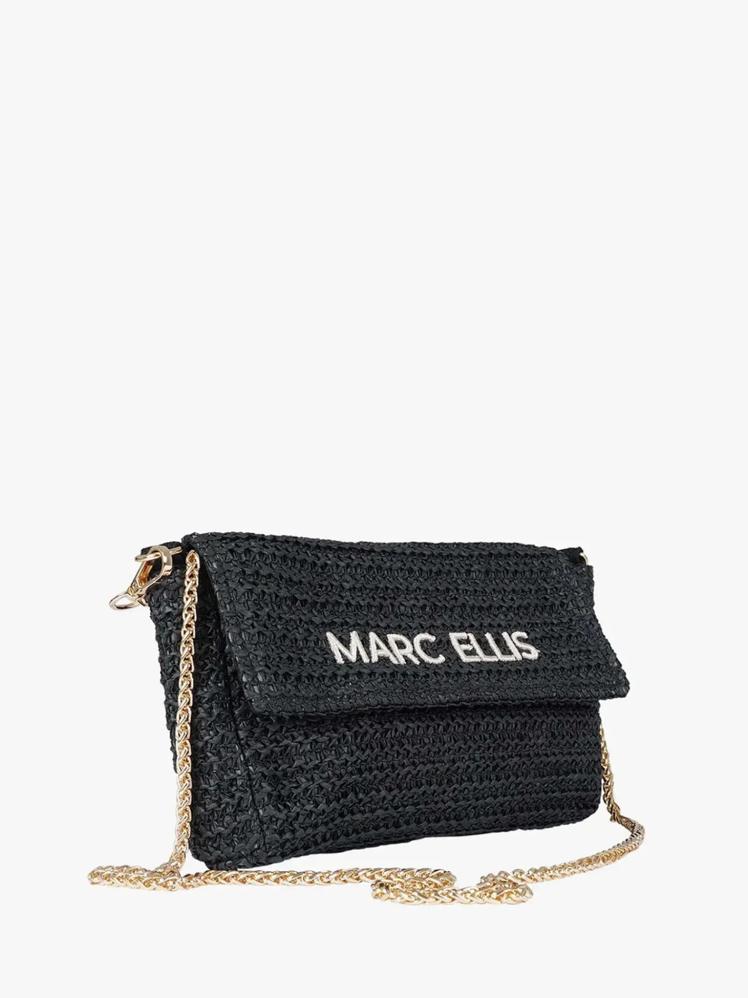 BORSA A MANO DONNA - MARC ELLIS NERO - BUBY ANTIGUA P.