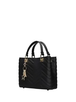 BORSA A MANO DONNA - MARC ELLIS NERO-ORO - KRISSY WAVE M.