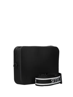 BORSA A MANO DONNA - MARC ELLIS NERO-NERO - FLAT FLOWE 26