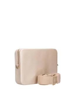 BORSA A MANO DONNA - MARC ELLIS TAN-ORO - FLAT FLOWE 26