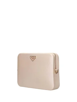 BORSA A MANO DONNA - MARC ELLIS TAN-ORO - FLAT FLOWE 26