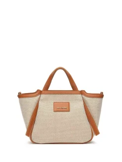 BORSA A MANO DONNA - NERO GIARDINI CUOIO - E644240D