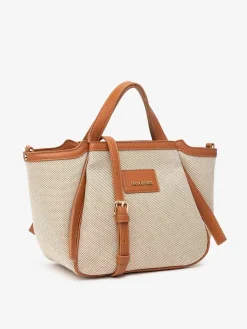 BORSA A MANO DONNA - NERO GIARDINI CUOIO - E644240D