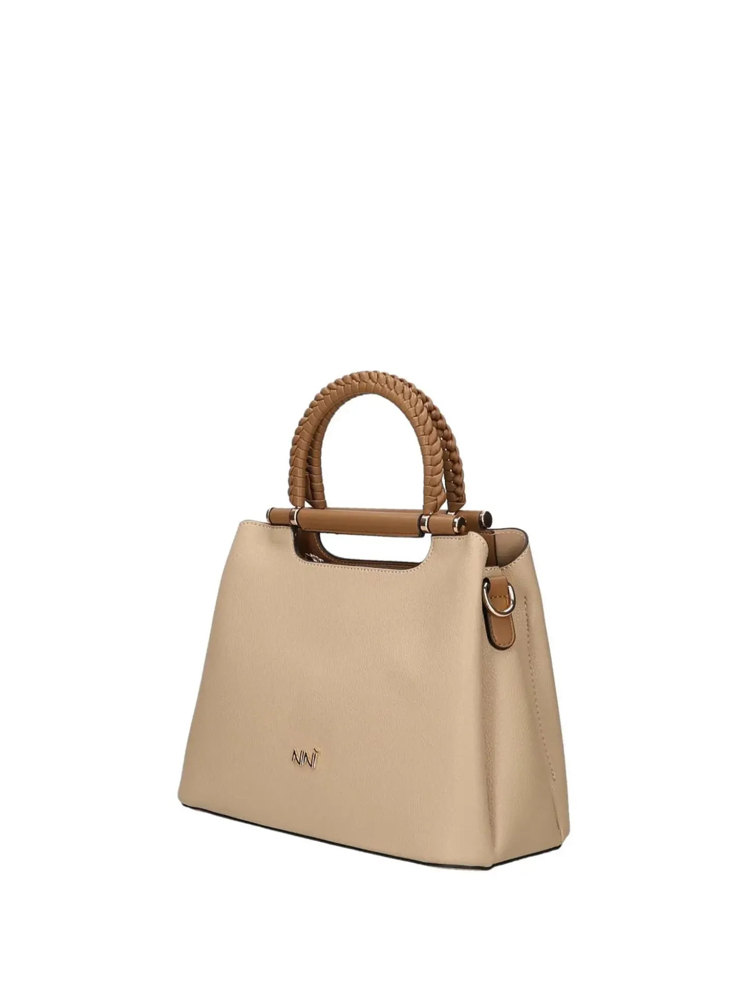 BORSA A MANO DONNA - NINI BEIGE - 26313
