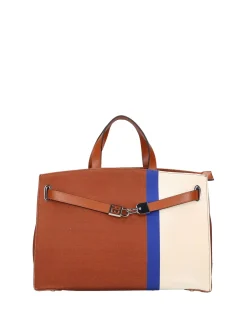 BORSA A MANO DONNA - REBELLE COGNAC - REB0189 P0021