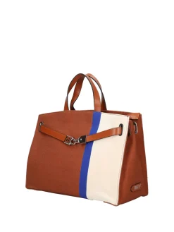 BORSA A MANO DONNA - REBELLE COGNAC - REB0189 P0021