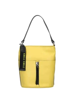 BORSA A MANO DONNA - REBELLE GIALLO - REB0147 P0001