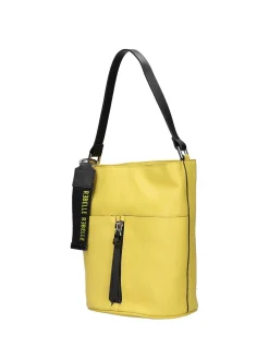 BORSA A MANO DONNA - REBELLE GIALLO - REB0147 P0001