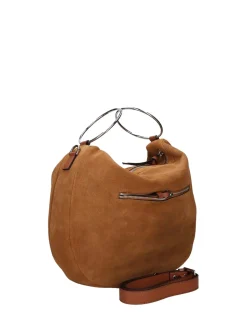 BORSA A MANO DONNA - REBELLE MARRONE - REB0249 P0004