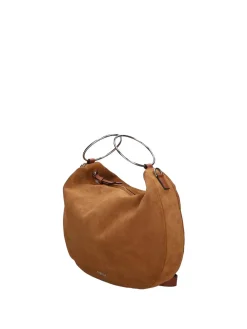 BORSA A MANO DONNA - REBELLE MARRONE - REB0249 P0004