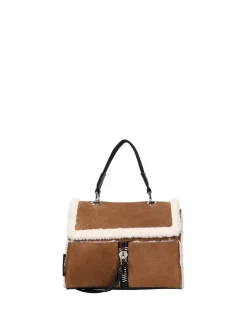 BORSA A MANO DONNA - REBELLE MARRONE - REB0285 P0048