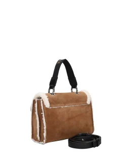 BORSA A MANO DONNA - REBELLE MARRONE - REB0285 P0048