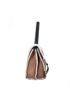 BORSA A MANO DONNA - REBELLE MARRONE - REB0283 P0048