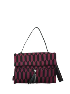 BORSA A MANO DONNA - REBELLE ROSSO - REB0293 T0034