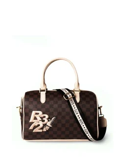 BORSA A MANO DONNA - R372 MARRONE - B002
