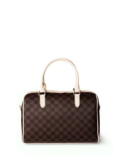 BORSA A MANO DONNA - R372 MARRONE - B002