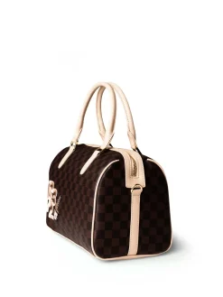 BORSA A MANO DONNA - R372 MARRONE - B002