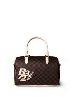 BORSA A MANO DONNA - R372 MARRONE - B002